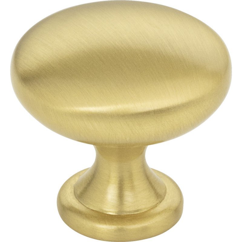 CABINET KNOB BRSH GLD 1-3/16IN