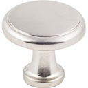 CABINET KNOB SAT NIC 1-3/16IN 