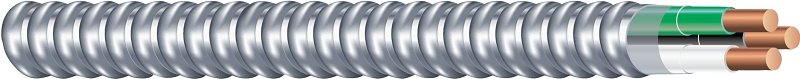 CABLE ARMORED METAL 14/2 25FT 