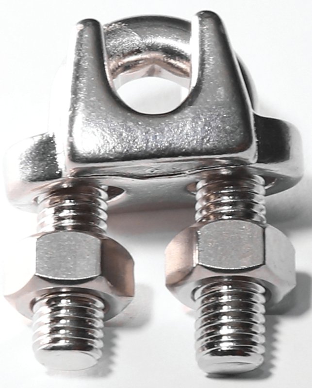 CABLE CLAMP WIRE SS 1/16      