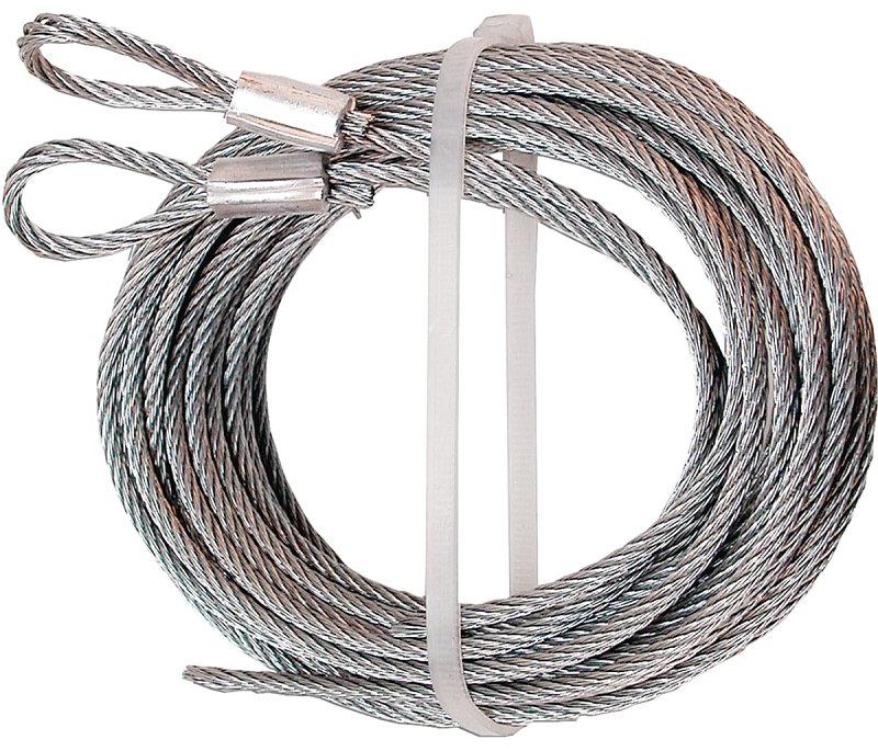 CABLE GARAGE DOOR EXT 1/8X12  