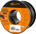 CABLE LEAD OUT BLACK 2.5MMX20M