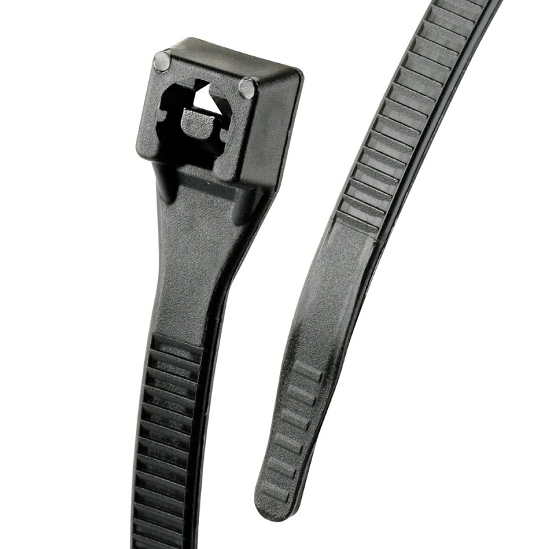 CABLE TIE 8 IN BLACK 20/BAG   