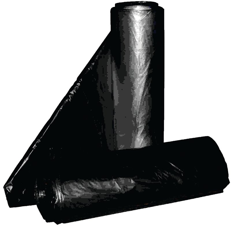 CAN LINER COMM BLACK 1.2M 45G 