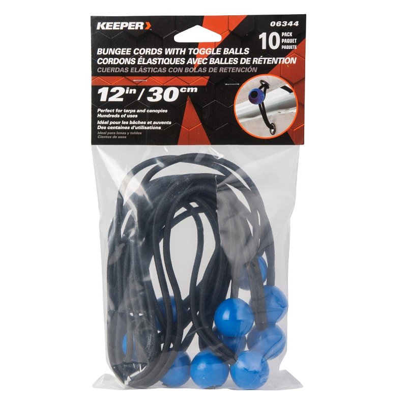 CANOPY/TARP BUNGEE CORD 10PK  