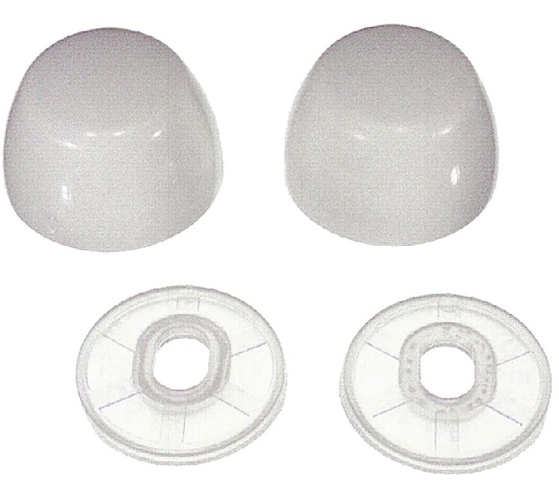 CAP TOILET BOWL ROUND WHITE   