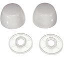 CAP TOILET BOWL ROUND WHITE   