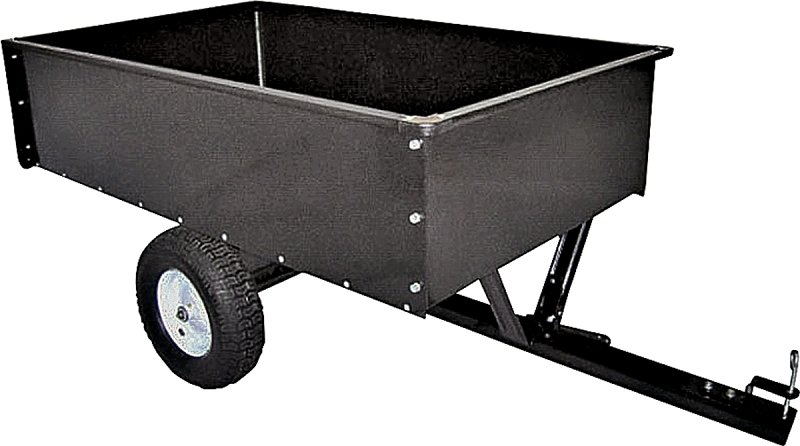 CART DUMP STEEL 10CU FT CAPCTY