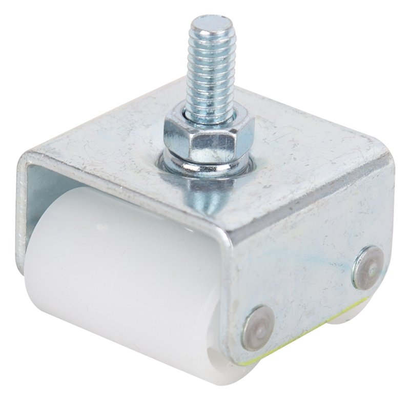 CASTER APPL 7/8IN ZINC WHITE  