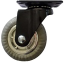 CASTER CHM SPOKE SWIVEL 5IN   