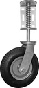 CASTER GATE PNEUMATC 8IN 200LB