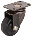CASTER PLATE MED 1-5/8 ANT COP