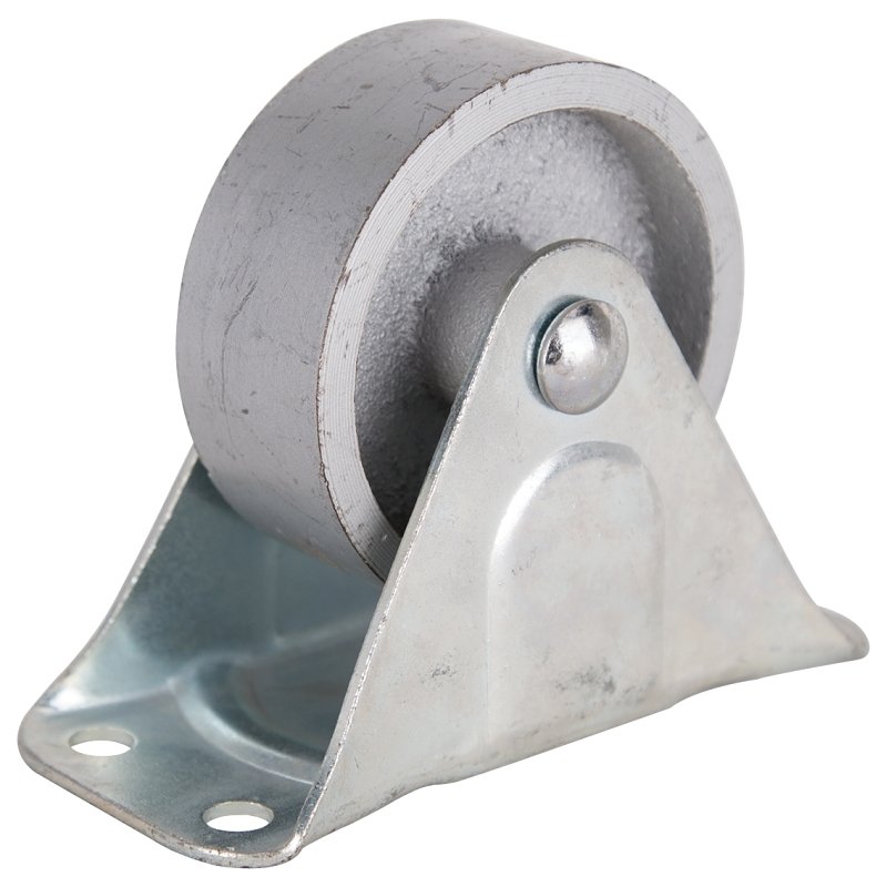 CASTER RIGID 3IN STL/ZINC     