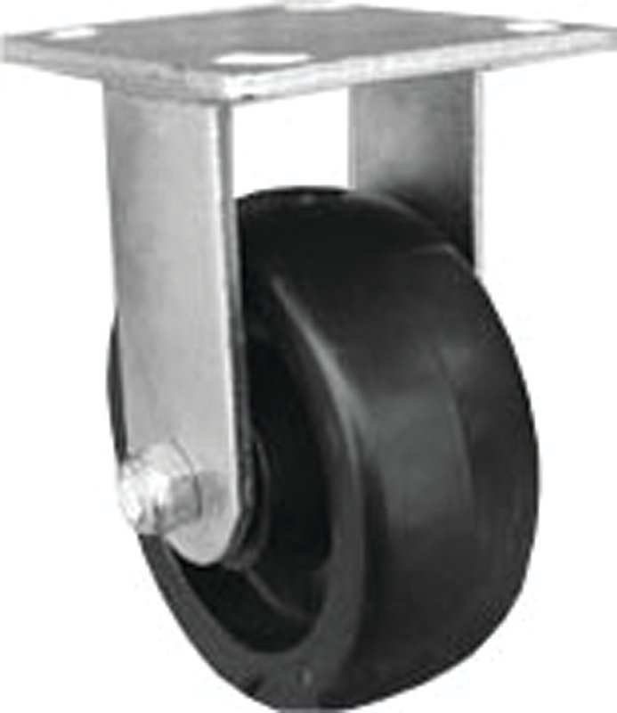 CASTER RIGID 5X2IN POLY       
