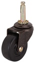 CASTER STEM MED DTY 2IN COPPER