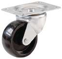 CASTER SWIVEL 2-1/2IN POLY    