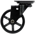 CASTER SWIVEL BLACK BLING 3IN 