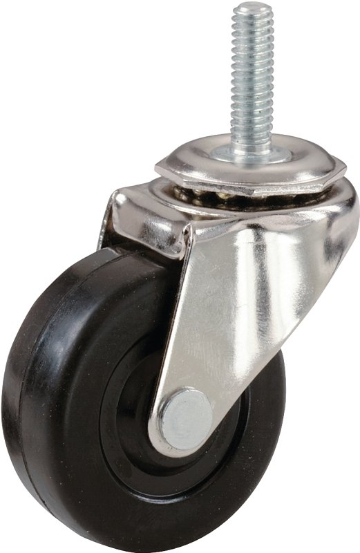 CASTER SWIVEL/STEM DBL BL 2IN 