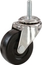 CASTER SWIVEL/STEM DBL BL 2IN 
