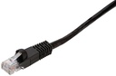 CAT5E NETWORK CABLE 50FT BLK  