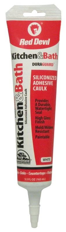 CAULK ACRY KTN BATH WHT 5.5OZ 