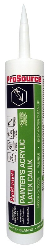 CAULK ACRY PNTR WHITE 10.1OZ  