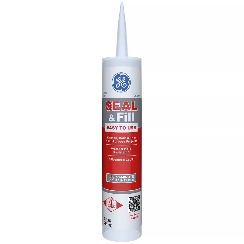 CAULK ACRYLIC LATEX CLR 10.1OZ