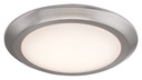 CEIL LT FX ACR/SHD LED BN 12IN