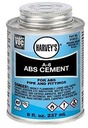 CEMENT ABS BLACK 8OZ          