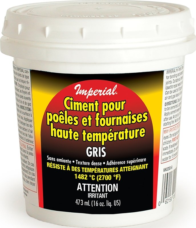 CEMENT FURNACE/STOVE 16OZ GREY