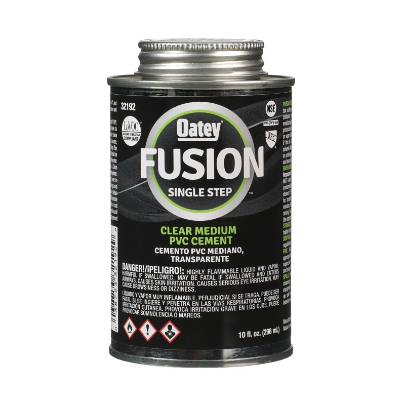 CEMENT PVC CLEAR MEDIUM 10OZ  