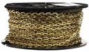 CHAIN 1-0 SFTY BRSS-PLTD 200FT