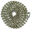 CHAIN BEAD W/CON NO 10 NPS 3FT