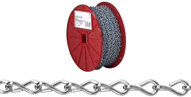 CHAIN NO35 STEEL SASH 100FT   