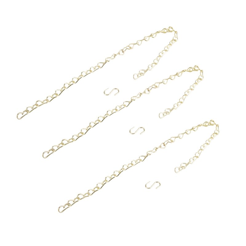 CHAIN PLANTER BRASS           