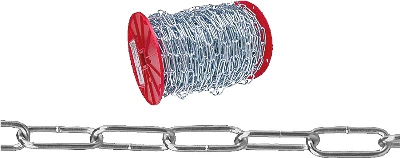 CHAIN UTILITY ZINC 175FT      