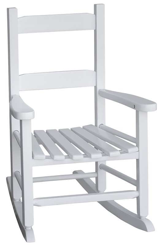 CHAIR ROCKER CHILD WHT        