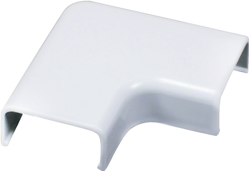 CHANNEL WIRE ELL PLAS 90D WHT 