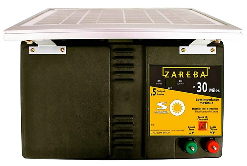 CHARGER FENCE SLR PWR 30MI 12V