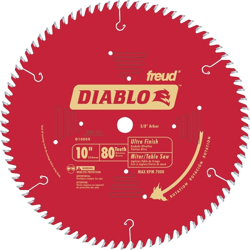 CIRC SAW BLADE 10-80T ULTRA   