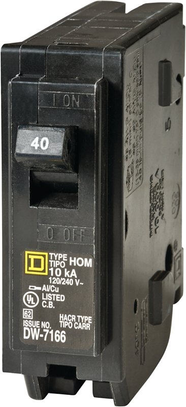 CIRCUIT BREAKER 1POLE 1IN 40A 