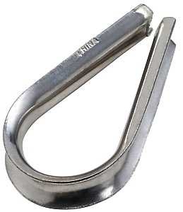 CLAMP CABLE SS 3/16IN         