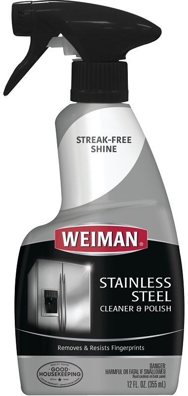 CLEANER S/STEEL SPRAY 12OZ    