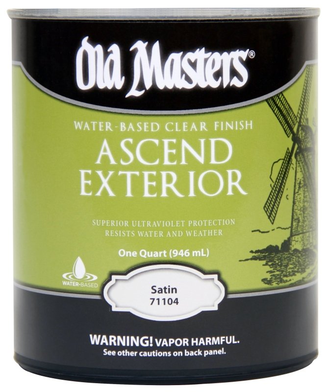 CLEAR FINISH WTR EXT SATIN QT 
