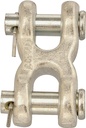 CLEVIS DOUBLE ZINC 3/8IN      