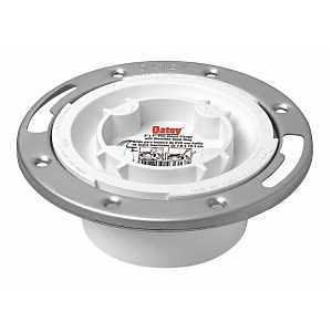 CLOSET FLANGE EASY TRAP PVC   