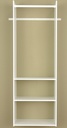 CLOSET HANGING WHITE TOWER    