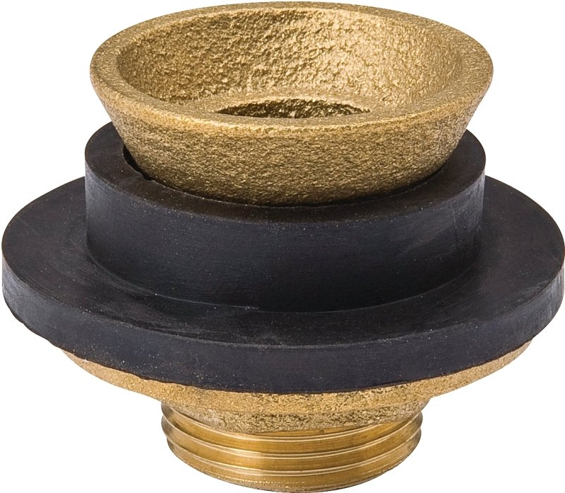 CLOSET SPUD BRASS 2X2         