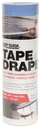 CLOTH DROP PRE TAPED 3.94X72FT
