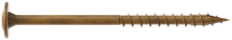 CNST SCREW WFR TAN NO8X2-1/2IN